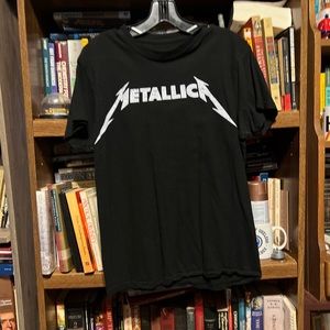 Metallica women’s T-shirt, medium